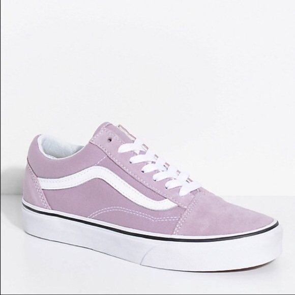 lilac suede vans